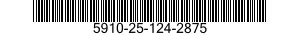 5910-25-124-2875  5910251242875 251242875