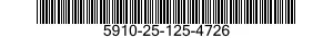 5910-25-125-4726 KONDENSATOR 5910251254726 251254726
