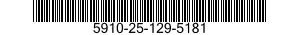 5910-25-129-5181 CAPACITOR,FIXED,ELECTRICAL 5910251295181 251295181