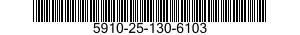 5910-25-130-6103  5910251306103 251306103