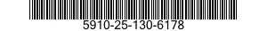 5910-25-130-6178  5910251306178 251306178