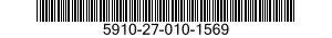 5910-27-010-1569 CAPACITOR,VARIABLE,PLASTIC DIELECTRIC 5910270101569 270101569