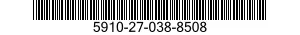 5910-27-038-8508 CAPACITOR,VARIABLE,PLASTIC DIELECTRIC 5910270388508 270388508