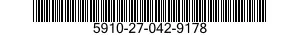 5910-27-042-9178 CAPACITOR,FIXED,ELECTROLYTIC 5910270429178 270429178