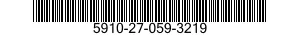 5910-27-059-3219 CAPACITOR,FIXED,MICA DIELECTRIC 5910270593219 270593219