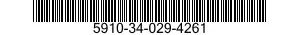5910-34-029-4261 CAPACITOR,FIXED,CERAMIC DIELECTRIC 5910340294261 340294261