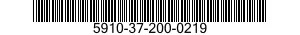 5910-37-200-0219  5910372000219 372000219
