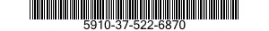 5910-37-522-6870 CAPACITOR,FIXED,ELECTROLYTIC 5910375226870 375226870