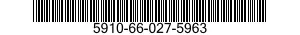 5910-66-027-5963 CAPACITOR,FIXED,PLASTIC DIELECTRIC 5910660275963 660275963