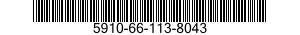 5910-66-113-8043 CAPACITOR,FIXED,ELECTROLYTIC 5910661138043 661138043