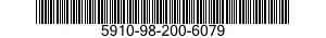 5910-98-200-6079 CAPACITOR,FIXED,ELECTROLYTIC 5910982006079 982006079