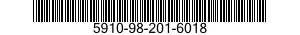 5910-98-201-6018 CAPACITOR,FIXED,CERAMIC DIELECTRIC 5910982016018 982016018