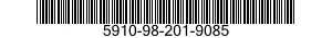 5910-98-201-9085 CAPACITOR,FIXED,CERAMIC DIELECTRIC 5910982019085 982019085