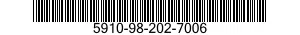 5910-98-202-7006 CAPACITOR,FIXED,ELECTROLYTIC 5910982027006 982027006