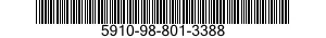 5910-98-801-3388 CAPACITOR,FIXED,ELECTRICAL 5910988013388 988013388