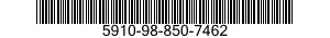 5910-98-850-7462 CAPACITOR,FIXED,CERAMIC DIELECTRIC 5910988507462 988507462