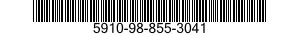 5910-98-855-3041  5910988553041 988553041