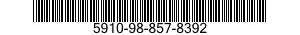 5910-98-857-8392  5910988578392 988578392
