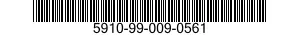 5910-99-009-0561 CAPACITOR,FIXED,MET 5910990090561 990090561