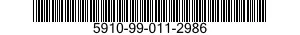5910-99-011-2986  5910990112986 990112986