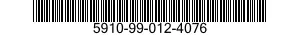 5910-99-012-4076  5910990124076 990124076