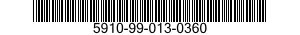 5910-99-013-0360  5910990130360 990130360