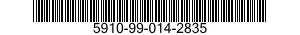 5910-99-014-2835  5910990142835 990142835
