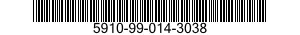 5910-99-014-3038 CAPACITOR,FIXED,ELECTRICAL 5910990143038 990143038