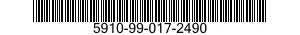 5910-99-017-2490 CAPACITOR,FIXED,ELECTROLYTIC 5910990172490 990172490