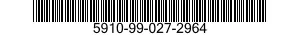 5910-99-027-2964 CAPACITOR,VARIABLE,CERAMIC DIELECTRIC 5910990272964 990272964