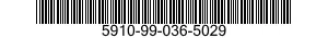 5910-99-036-5029 CAPACITOR,FIXED,PLA 5910990365029 990365029