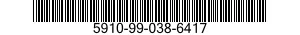 5910-99-038-6417 CAPACITOR,FIXED,METALLIZED,PAPER-PLASTIC DIELECTRIC 5910990386417 990386417
