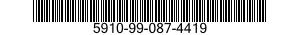 5910-99-087-4419 CAPACITOR,FIXED,PLASTIC DIELECTRIC 5910990874419 990874419