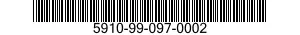 5910-99-097-0002 RETAINER,CAPACITOR 5910990970002 990970002