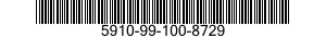 5910-99-100-8729 CAPACITOR,FIXED,MIC 5910991008729 991008729