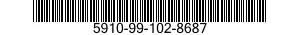 5910-99-102-8687  5910991028687 991028687
