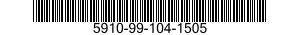 5910-99-104-1505  5910991041505 991041505