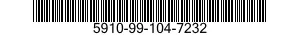 5910-99-104-7232 CAPACITOR,FIXED,PLASTIC DIELECTRIC 5910991047232 991047232