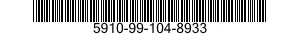 5910-99-104-8933 CAPACITOR,FIXED,ELECTRICAL 5910991048933 991048933