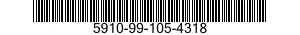 5910-99-105-4318  5910991054318 991054318