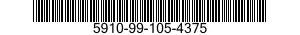 5910-99-105-4375  5910991054375 991054375