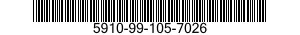 5910-99-105-7026  5910991057026 991057026