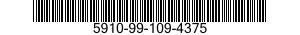 5910-99-109-4375  5910991094375 991094375