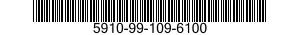 5910-99-109-6100 CAPACITOR,FIXED,ELECTROLYTIC 5910991096100 991096100