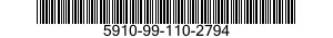 5910-99-110-2794  5910991102794 991102794