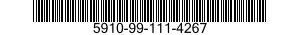 5910-99-111-4267  5910991114267 991114267