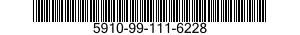 5910-99-111-6228  5910991116228 991116228