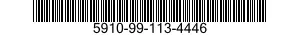 5910-99-113-4446  5910991134446 991134446