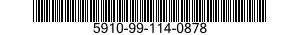5910-99-114-0878  5910991140878 991140878