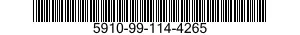 5910-99-114-4265 CAPACITOR,FIXED,ELECTROLYTIC 5910991144265 991144265